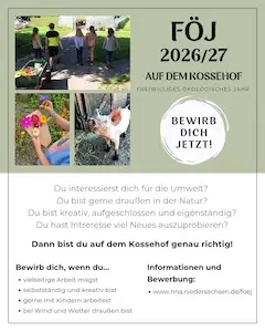 Bewirb Dich für ein FÖJ