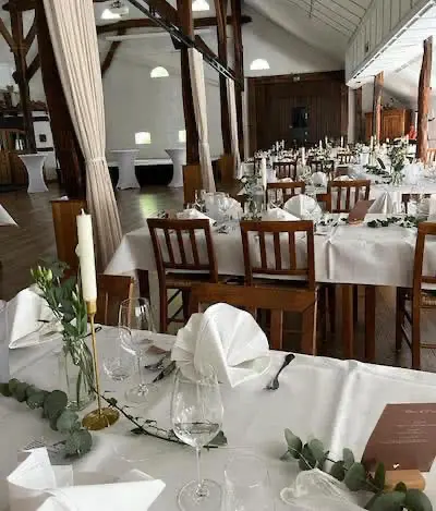 Tischbeispiel im Saal des Kossehofes