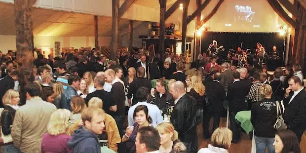Dekorierter Saal des Kossehofes
